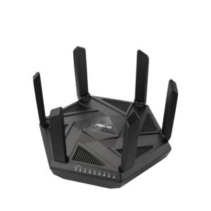 ASUS RT-AXE7800 Tri-band WiFi 6E (802.11ax) Router, 6GHz Band, ASUS Safe Browsing, Upgraded Network Security, Instant Guard, Built-in VPN Features, Parental Controls, 2.5G Port,...