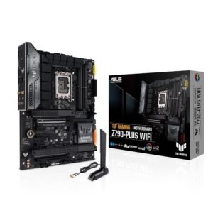 ASUS TUF Gaming Z790-Plus WiFi LGA 1700(Intel 14th,12th &13th Gen) ATX Gaming Motherboard(PCIe 5.0,DDR5,4xM.2 Slots,16+1 DrMOS,WiFi 6,2.5Gb LAN,Front USB 3.2 Gen 2...