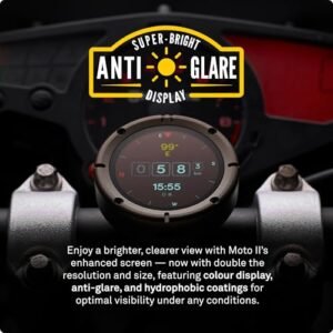 Beeline Moto II - Next Gen Motorcycle GPS Tracker | Compact Design, Waterproof Build, Simple Display & 14-Hour Battery |Glove Friendly Motorcycle Sat Nav Perfect for Adventure &...