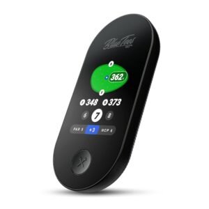 Blue Tees Golf Ringer - Magnetic Golf GPS Handheld, Touch Screen Display, Water Resistant Golf Distance Range Finder, 40,000+ Preloaded Courses, 10+ Hours Battery, Built-in...