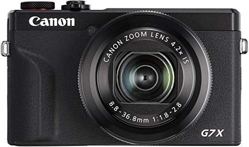 Canon PowerShot G7X Mark III Digital Camera with 4.2X Optical Zoom Lens (Black)