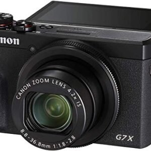 Canon PowerShot G7X Mark III Digital Camera with 4.2X Optical Zoom Lens (Black)