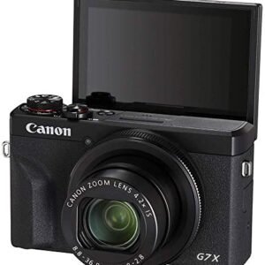 Canon PowerShot G7X Mark III Digital Camera with 4.2X Optical Zoom Lens (Black)