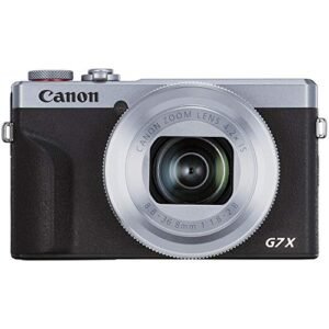 Canon PowerShot G7X Mark III Digital Camera with 4.2x Optical Zoom Lens (Silver)