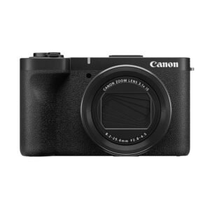 Canon PowerShot V1, Hybrid Camera, Built-in Ultra-Wide-Angle Zoom Lens, 4K Video, Vlogging, Live Streaming, Content Creation, Compact Design