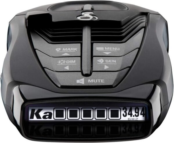 Cobra RAD 480i Laser Radar Detector – Long Range Detection, Bluetooth, Apple CarPlay and Android Auto Compatible, LaserEye Front and Rear Detection, Digital Signal Processing,...