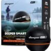 Deeper PRO+ 2 Sonar - Portable Fish Finder and Depth Finder for Kayaks, Boats and Ice Fishing with GPS Enabled | Castable Deeper Sonar with Free User Friendly App