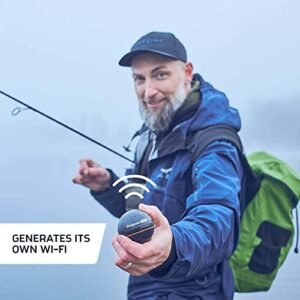 Deeper PRO+ 2 Sonar - Portable Fish Finder and Depth Finder for Kayaks, Boats and Ice Fishing with GPS Enabled | Castable Deeper Sonar with Free User Friendly App