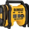 DEWALT Tire Inflator Portable Air Compressor 20V MAX, Air Pump with Automatic Shut Off, LED Light, Tool Only (DCC020IB)