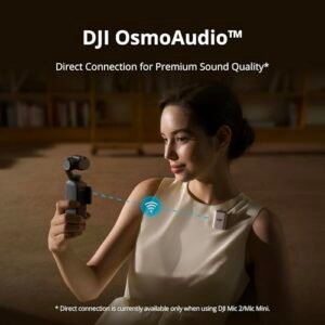 DJI Osmo Pocket 3 Creator Combo, Vlogging Cameras with 1'' CMOS, 4K/120fps Vlog Camera, 3-Axis Stabilization, Face/Object Tracking, Mic Included for Clear Sound, Digital...