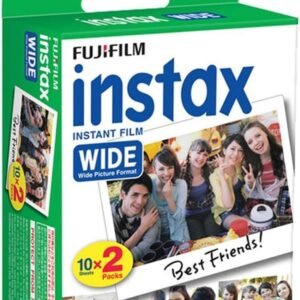 Fujifilm Instax Wide Instant Films for Fuji Instax Wide 210 200 100 300, Pack of 5