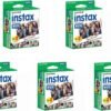 Fujifilm Instax Wide Instant Films for Fuji Instax Wide 210 200 100 300, Pack of 5