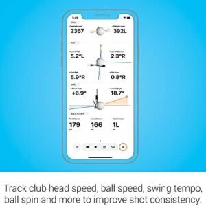 Garmin Approach R10, Portable Golf Launch Monitor, Take Your Game Home, Indoors or to the Driving Range, Up to 10 Hours Battery Life - 010-02356-00