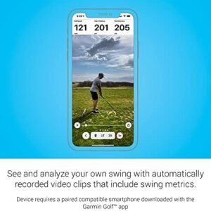 Garmin Approach R10, Portable Golf Launch Monitor, Take Your Game Home, Indoors or to the Driving Range, Up to 10 Hours Battery Life - 010-02356-00
