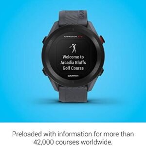 Garmin Approach S12, Easy-to-Use GPS Golf Watch, 42k+ Preloaded Courses, Granite Blue, 010-02472-01