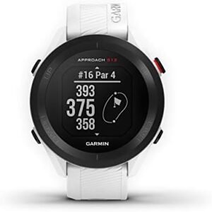 Garmin Approach S12, Easy-to-Use GPS Golf Watch, 42k+ Preloaded Courses, White, 010-02472-02