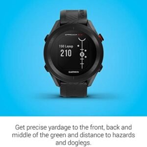 Garmin Approach S12, Easy-to-Use GPS Golf Watch, 42k+ Preloaded Courses, Black, 010-02472-00