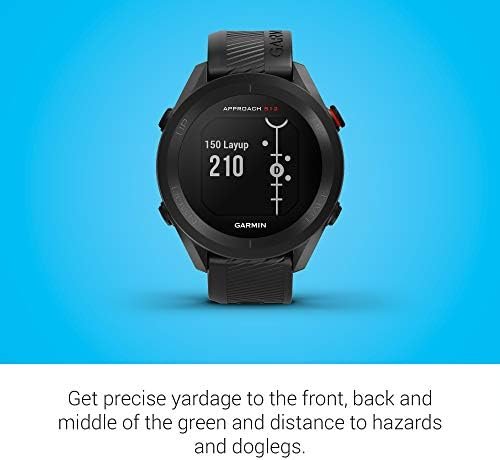 Garmin Approach S12, Easy-to-Use GPS Golf Watch, 42k+ Preloaded Courses, Black, 010-02472-00
