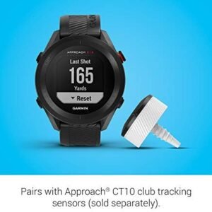 Garmin Approach S12, Easy-to-Use GPS Golf Watch, 42k+ Preloaded Courses, Black, 010-02472-00