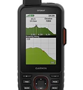 Garmin GPSMAP 67i Rugged GPS Handheld with inReach® Satellite Technology, Two-Way Messaging, Interactive SOS, Mapping