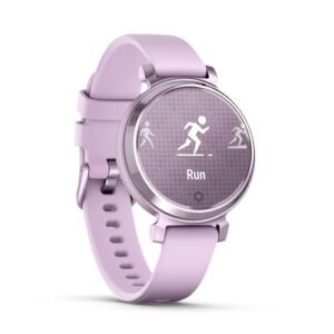 Garmin Lily 2, Small and Stylish Smartwatch, Hidden Display, Patterned Lens, Up to 5 Days Battery Life, Lilac