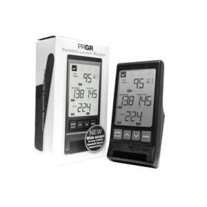 HS 130-A Portable Golf Launch Monitor | Doppler Radar Measures Club & Ball Speed, Smash Factor, Total & Carry Distance | Tracks Swing Speed Training Aids