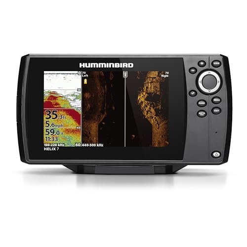 Humminbird Helix 7 G4 Fish Finder with Chirp Side Imaging, GPS