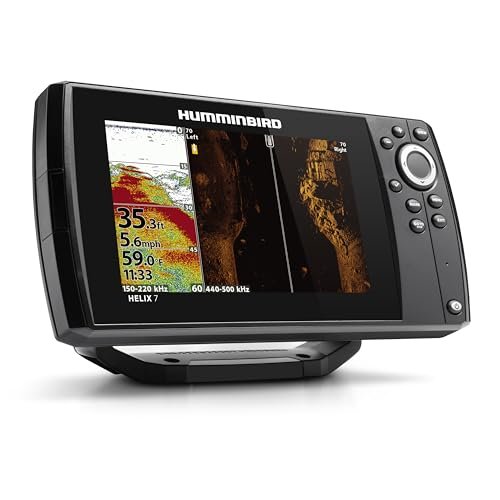 Humminbird Helix 7 G4 Fish Finder with Chirp Side Imaging, GPS