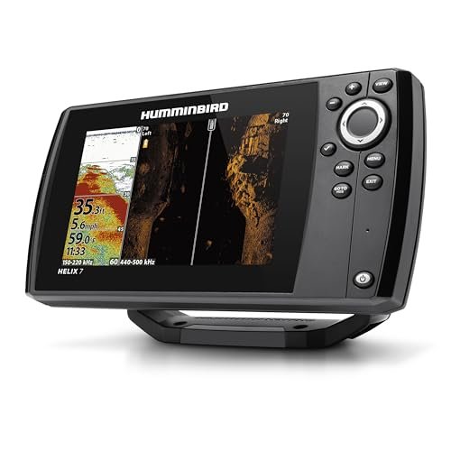 Humminbird Helix 7 G4 Fish Finder with Chirp Side Imaging, GPS