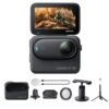Insta360 GO 3S (Black) 128GB Tiny Mighty 4K Action Vlogging Camera, Portable, Mount Anywhere, Waterproof, Stabilization, Hands-Free POV, + Action Pod and Wearable Accessories +...