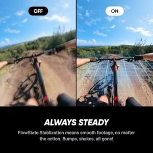 Insta360 X5 - Waterproof 8K 360° Action Camera, Leading Low Light, Invisible Selfie Stick Effect, Rugged and Replaceable Lens, 3-Hour Battery, Built-in Wind Guard,...