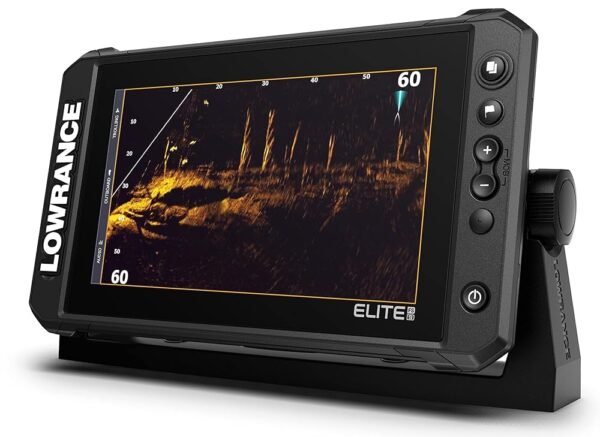 Lowrance Elite FS 9 Fish Finder with ActiveTarget Live Sonar, Preloaded C-MAP Contour+ Charts