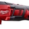 Milwaukee 2626-20 M18 18V Lithium Ion Cordless 18,000 OPM Orbiting Multi Tool with Woodcutting Blades and Sanding Pad with Sheets Included (Battery Not Included, Power Tool Only)