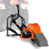 PTO Power 3-Point Hydraulic Cylinders Stump Grinder For 35-60hp Tractor, 24'' Cutting Wheel, 16 Carbide Teeth,Model TSG61
