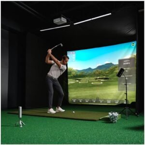 Rapsodo - MLM2PRO Golf Launch Monitor, Simulators for Home & Training, Mobile Launch Monitor for Golf Swing Analysis, Measures Spin Rate & Axis, Tracker & Swing Analyzer, Indoor...