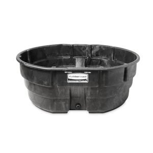 Rubbermaid Commercial Products Stock Tank 300-Gallons Structural Foam Heavy Duty Container for Livestock/Animal/Cattle Feed & Water Outdoor Homemade Pool/Hot Tub/Bathtub & Pet...