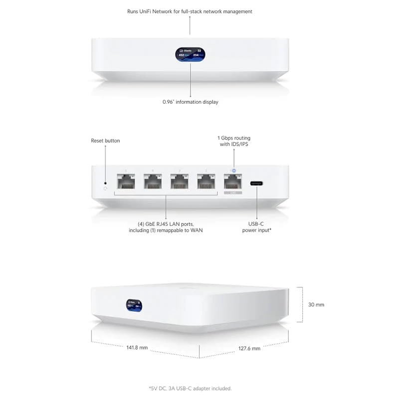 Ubiquiti Cloud Gateway Ultra (UCG-Ultra)
