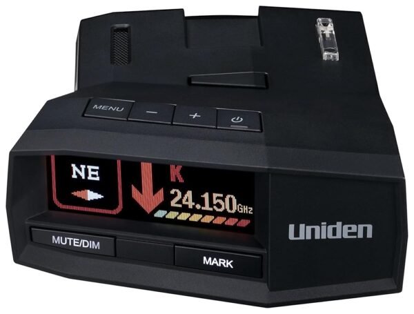 UNIDEN R8 Extreme Long-Range Radar/Laser Detector, Dual-Antennas Front & Rear Detection w/Directional Arrows, Built-in GPS w/Real-Time Alerts, Voice Alerts, Red Light...