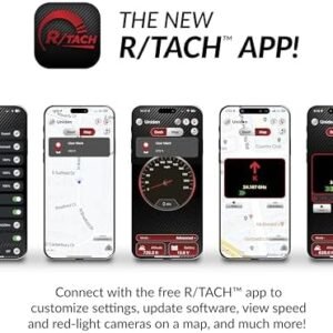 UNIDEN R8 Extreme Long-Range Radar/Laser Detector, Dual-Antennas Front & Rear Detection w/Directional Arrows, Built-in GPS w/Real-Time Alerts, Voice Alerts, Red Light...