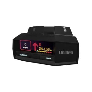 Uniden R8W (New Model) Extreme Long Range Laser/Radar Detector, 360° Awareness, Directional Arrows, Wi-Fi, Bluetooth, GPS, Real-Time Voice Alerts, Red Light & Speed Camera...