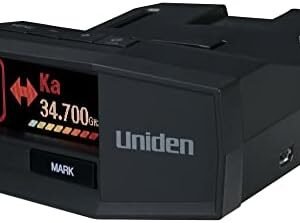 Uniden R8W (New Model) Extreme Long Range Laser/Radar Detector, 360° Awareness, Directional Arrows, Wi-Fi, Bluetooth, GPS, Real-Time Voice Alerts, Red Light & Speed Camera...